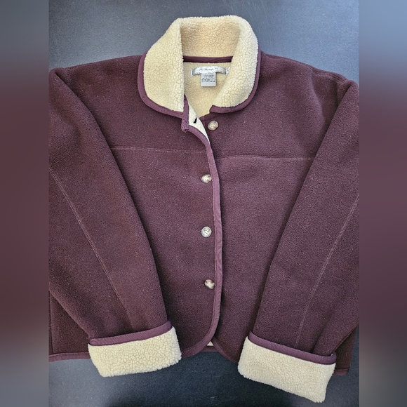 Vintage - The Barrage Company Brown Sherpa Jacket - NWOT - Size L - Picture 1 of 8